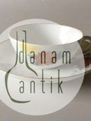 Royal Copenhagen No 93 White Half Laced w. Flowers and Gold Teacup and Saucer