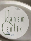 Royal Copenhagen No 93 White Half Laced w. Flowers and Gold Oval Dish 25.5 cm