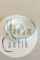 Royal Copenhagen Fayence Blau Rand Deckel