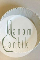 Royal Copenhagen Juliane Marie, Hvid Frokosttallerken med gennembrudt kant