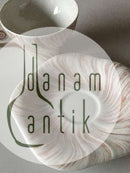 Royal Copenhagen Rosa Konkylie Mocca Kop og Underkop No 14179