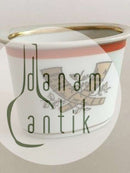 Royal Copenhagen Golden Horns with Orange Band No 883/9488 Toothpick Holder