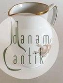 Royal Copenhagen Brown Rose Milk Pitcher No 9087