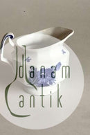 Royal Copenhagen Blå Blomst Kantet Flødekande No 8564