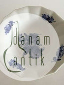 皇家哥本哈根蓝色花朵方形大碗 No 8531