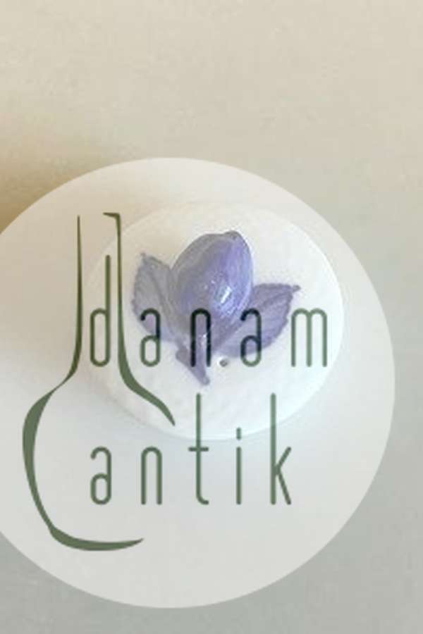 Royal Copenhagen Blå Blomst Flettet Låg No 8244