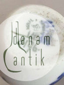 皇家哥本哈根蓝色花朵编织的菜单卡套 No 8176