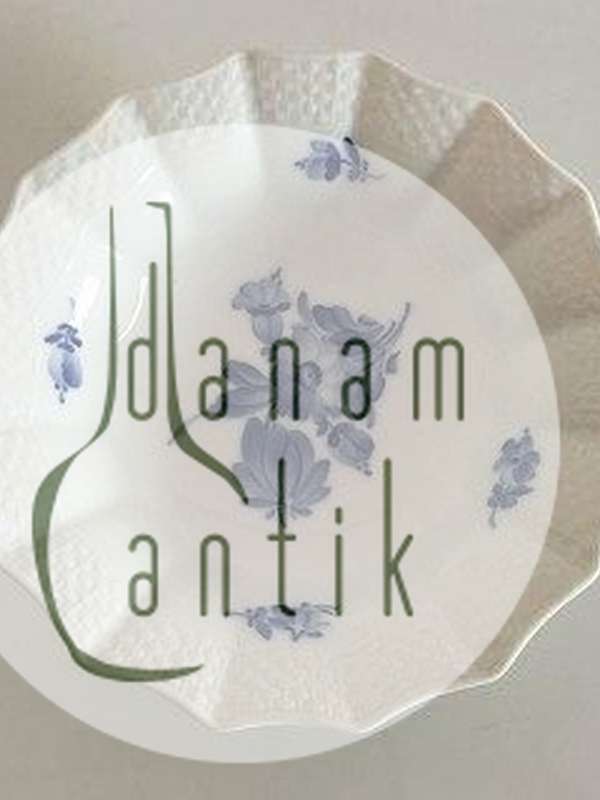 ロイヤルコペンハーゲン ブルーフラワー プレイテッドボウル No 8008