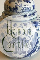 Royal Copenhagen/Aluminia Blå Tranquebar Bojan No 3049/7049