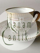 Royal Copenhagen Flora Danica Kaffekop og Underkop No 20/3597