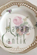 Royal Copenhagen Flora Danica Tallerken med Blomster No 213/3584