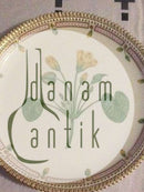 Royal Copenhagen Flora Danica Round tray No 3566