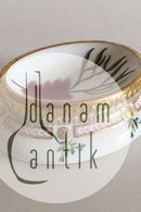 Early Royal Copenhagen Flora Danica Salt Dish No 3557 from 1870's. With Seawood