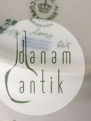 Royal Copenhagen Flora Danica Plate with Pierced Border No 20/3554