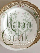 Royal Copenhagen Flora Danica Gennembrudt Frokosttallerken No 20/3554