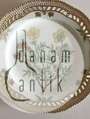 Royal Copenhagen Flora Danica durchbrochener Mittagsteller Nr. 20/3554