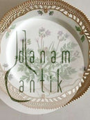 Royal Copenhagen Flora Danica durchbrochener Mittagsteller Nr. 20/3554