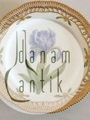 Royal Copenhagen Flora Danica Mittagsteller Nr. 3554 mit durchbrochenem Rand