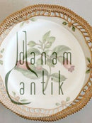 Royal Copenhagen Flora Danica Mittagsteller mit durchbrochenem Rand Nr. 3554