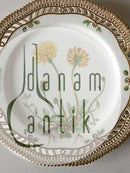 Royal Copenhagen Flora Danica Mittagsteller mit durchbrochenem Rand Nr. 20/3554