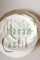 Royal Copenhagen Flora Danica Speiseteller mit durchbrochenem Rand Nr. 3554