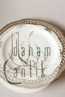 Royal Copenhagen Flora Danica Mittagsteller mit durchbrochenem Rand Nr. 3554