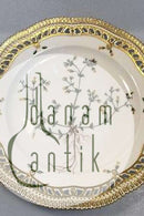 Royal Copenhagen Flora Danica Mittagsteller Nr. 20/3554 mit durchbrochenem Rand