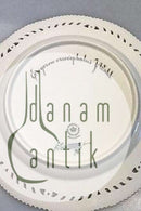 Royal Copenhagen Flora Danica Mittagsteller Nr. 20/3554 mit durchbrochenem Rand