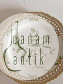 Royal Copenhagen Flora Danica Middagstallerken med gennembrudt kant No 20/3553