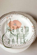 Royal Copenhagen Flora Danica Spisetallerken med gennembrudt Kant no. 3553