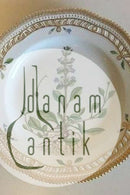 Royal Copenhagen Flora Danica tallerken med gennembrudt kant No 20/3553