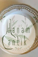 Royal Copenhagen Flora Danica tallerken med gennembrudt kant No 20/3553