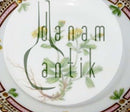 Antik Kgl. Porzellan Flora Danica Beilagenteller Nr. 3552 (2)