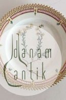Royal Copenhagen Flora Danica Kuchenteller Nr 3552 Seltene Arnold Krog Produktion 1904-1908