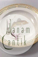 ロイヤルコペンハーゲン フローラダニカ フィッシングプレート No19/3549