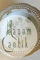 Royal Copenhagen Flora Danica Deep Plate with pierced border No 20/3547