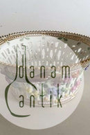 Antique Royal Copenhagen Flora Danica Fruit Basket No 3532