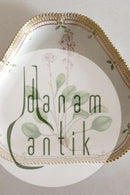 Royal Copenhagen Flora Danica Dreieckige Schale Nr. 3509