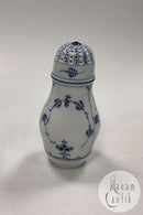 Royal Copenhagen Blaue geriffelte große Zuckerdose Nr. 2126