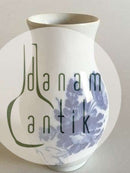 Royal Copenhagen Blå Blomst Svejfet Vase No 1803