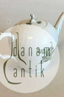 Royal Copenhagen Grøn Blomst Svejfet Thekande No 1788