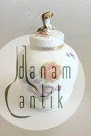 ロイヤルコペンハーゲン フルサクソン フラワー リディッドジャー No 4/1683