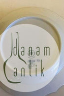 ロイヤルコペンハーゲン グリーンフラワー ウェルテッドケーキプレート No1625