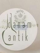 Royal Copenhagen Weiß geschweißt mit Takket Goldrand Speiseteller Nr. 387/1621