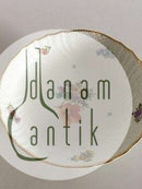 Royal Copenhagen Sächsische Blume Kuchen Schüssel Nr. 1532