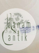 Royal Copenhagen Blå Fisketallerken med Guld No 1212/3002 med Mustela Fluviatilis