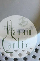 Royal Copenhagen Blue Fluted Full Lace Flat Plate with open-work border No 1/1097