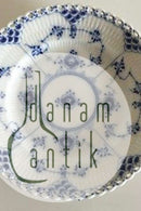 Royal Copenhagen Musselmalet Helblonde Sidetallerken No. 1088