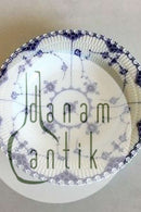 Early Royal Copenhagen Blue Fluted Full Lace Deep Plate with pierced border No 1/1078