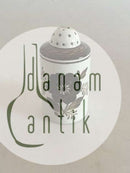 Royal Copenhagen Braune Tranquebar Salzdose Nr. 1009